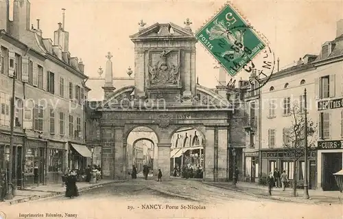 Nancy_Lothringen Porte Saint Nicolas Nancy Lothringen