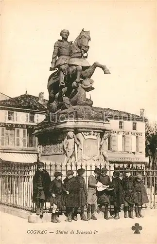 Cognac Statue de Francois Ier Monument Cognac