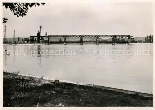 Kembs_Elsass Grand Barrage Usine Electrique Ecluse Kraftwerk Schleusen Kembs Elsass