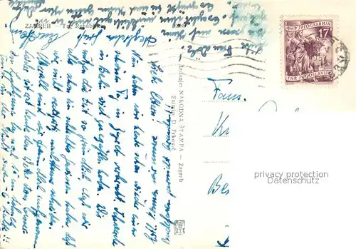 Zagreb Trg Republike Platz der Republik Zagreb