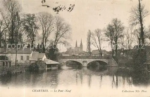 Chartres_Eure_et_Loir Le Pont Neuf Chartres_Eure_et_Loir