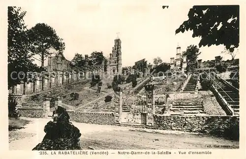 La_Rabateliere Notre Dame de la Salette Vue d ensemble La_Rabateliere