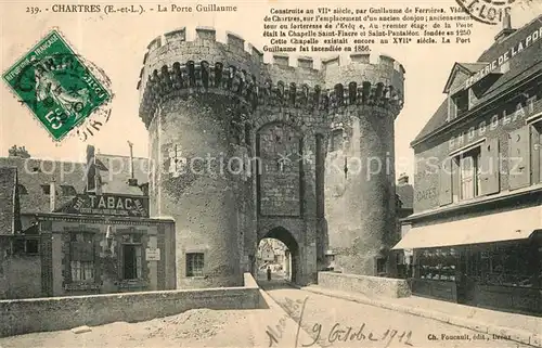 Chartres_Eure_et_Loir La Porte Guillaume Chartres_Eure_et_Loir