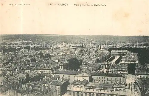 Nancy_Lothringen Vue prise de la Cathedrale Nancy Lothringen