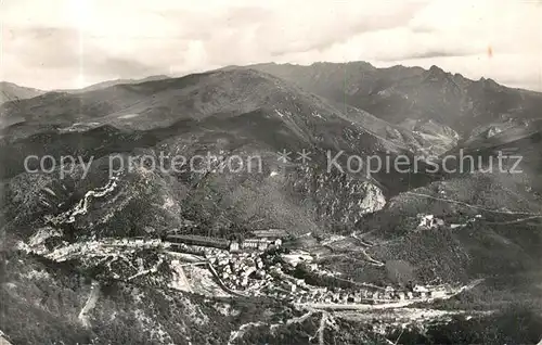 Amelie les Bains Palalda Panorama Vue prise Amelie les Bains Palalda