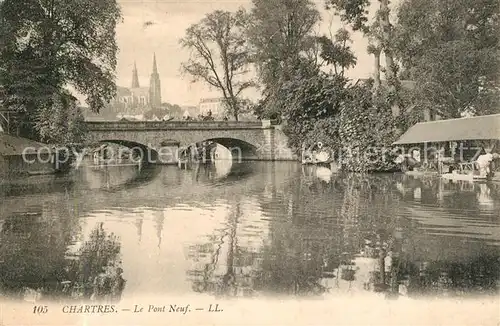 Chartres_Eure_et_Loir Le Pont Neuf Chartres_Eure_et_Loir