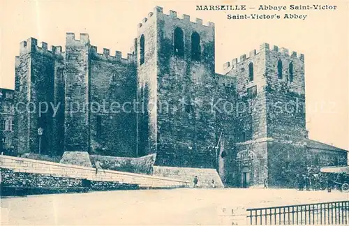 Marseille_Bouches du Rhone Abbaye Saint Victor Marseille