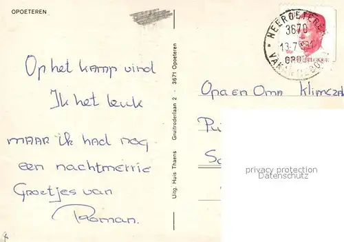 Opoeteren Kirche Muehle See Opoeteren