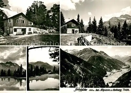 Schnann Fritzhuette Panorama Schnann