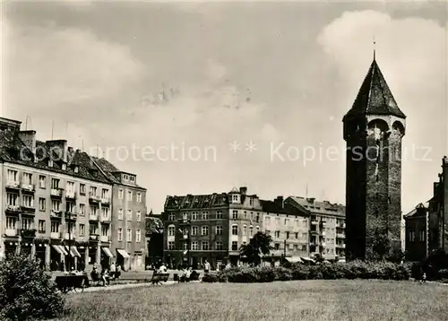 Gdansk Podwale Staromiejskie Gotycka baszta Jacek Gdansk