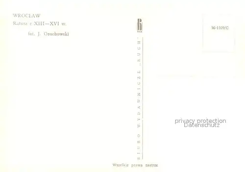 Wroclaw Ratusz  Wroclaw