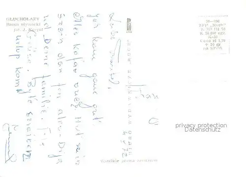 Glucholazy Basen plywacki Glucholazy