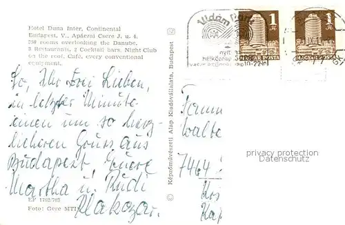 Budapest Hotel Duna Inter Continental Budapest