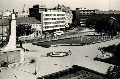 Nagykanizsa Freiheitsplatz mit dem sowjetischen Heldenedenkmal Nagykanizsa