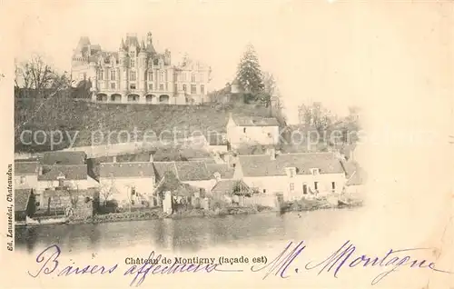 Montigny sur Avre Chateau facade est Montigny sur Avre