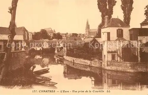 Chartres_Eure_et_Loir Eure vue prise de la Courtille Chartres_Eure_et_Loir