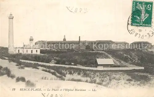 Berck Plage Phare Hopital Maritime Berck Plage