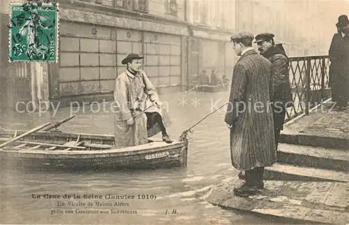 Paris La Crue de la Seine Inondations Hochwasser Katastrophe Paris