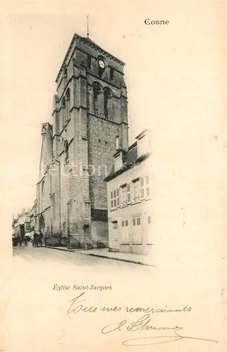 Cosne Cours sur Loire Eglise Saint Jacques Cosne Cours sur Loire