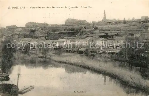 Poitiers_Vienne Notre Dame des Dunes et Quartier Aboville Poitiers Vienne