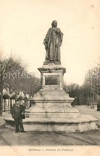 Orleans_Loiret Statue de Pothier Monument Orleans_Loiret