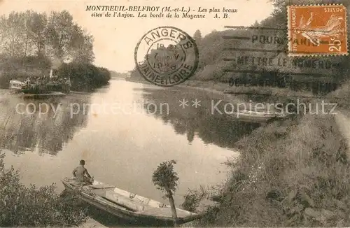 Montreuil Belfroy Les bords de la Mayenne Montreuil Belfroy