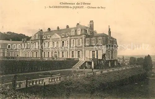 Saint Christophe le Jajolet Chateau de Sacy Saint Christophe le Jajolet