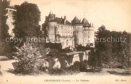 Chastellux sur Cure Chateau Schloss Chastellux sur Cure
