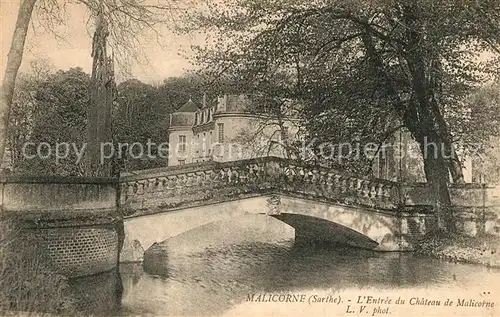 Malicorne sur Sarthe Entree du Chateau de Malicorne Malicorne sur Sarthe