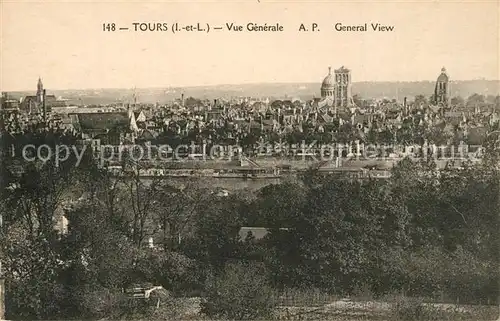 Tours_Indre et Loire Vue generale Tours Indre et Loire