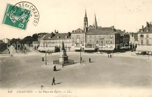 Chartres_Eure_et_Loir Place des Epars Chartres_Eure_et_Loir