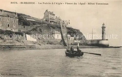 Saint Brieuc_Cotes d_Armor Pointe a l Aigle Phare du Legue Hotel Terminus Bateau Saint Brieuc_Cotes d