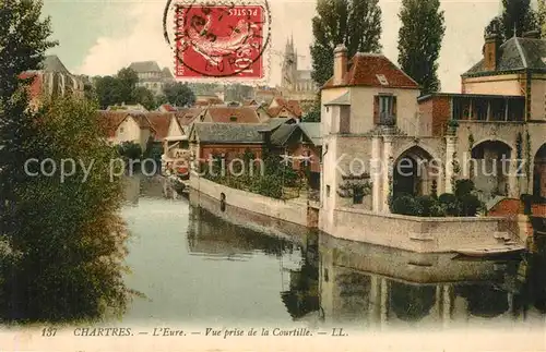 Chartres_Eure_et_Loir Eure vue prise de la Courtille Chartres_Eure_et_Loir