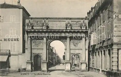 Nancy_Lothringen Porte Stanislas Nancy Lothringen