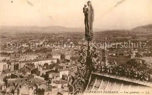 Clermont Ferrand Vue generale Clermont Ferrand