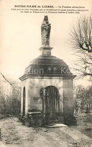 Notre_Dame_de_Liesse Fontaine miraculeuse Notre_Dame_de_Liesse