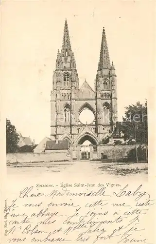 Soissons_Aisne Eglise Saint Jean des Vignes Soissons Aisne