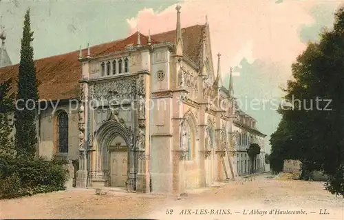 Aix les Bains Abbaye d`Hautecombe Aix les Bains