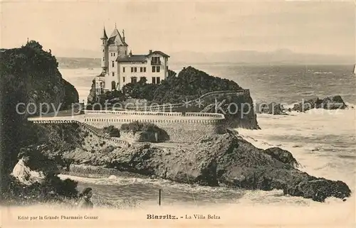 Biarritz_Pyrenees_Atlantiques La Villa Belza Biarritz_Pyrenees