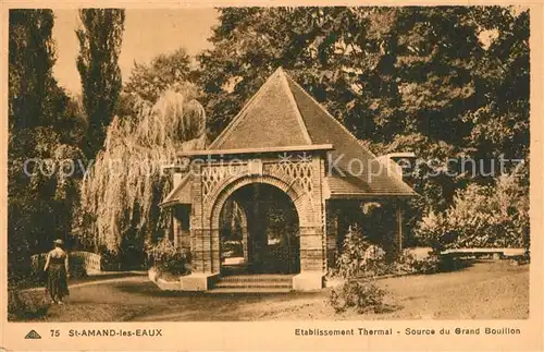 Saint_Amand_les_Eaux Etablissement Thermal Source du Grand Bouillon Saint_Amand_les_Eaux