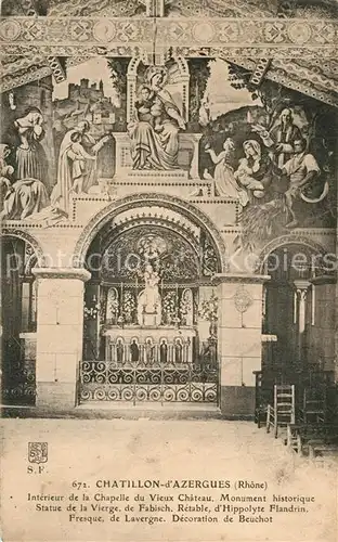 Chatillon_d_Azergues Chapelle interieur 