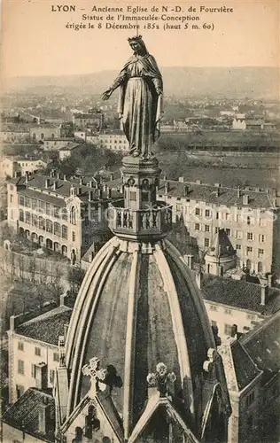 Lyon_France Ancienne Eglise de N  D. de Fourvi?re Lyon France