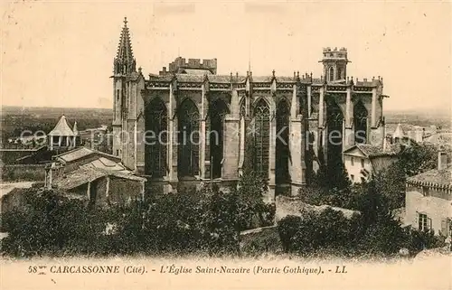 Carcassonne Cit? Eglise Saint Nazaire Carcassonne