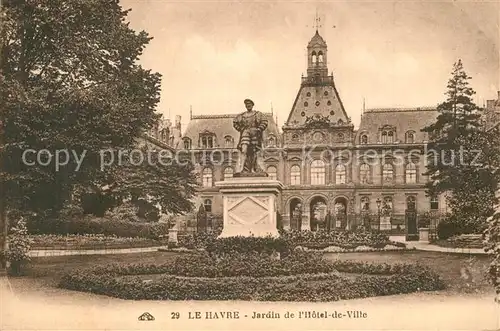 Le_Havre Jardin et Hotel de Ville Le_Havre