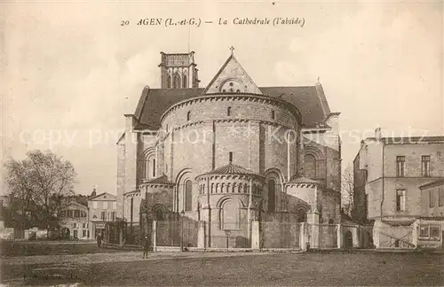 Agen_Lot_et_Garonne Cathedrale Agen_Lot_et_Garonne
