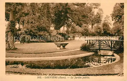 Louviers_Eure Jardin Public Louviers Eure