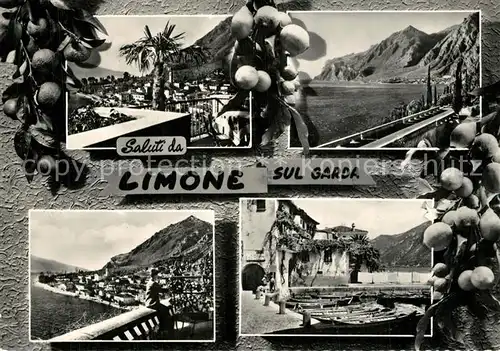 Limone_sul_Garda Teilansichten Hafen Limone_sul_Garda