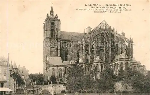 Le_Mans_Sarthe Cathedrale Saint Julien Le_Mans_Sarthe