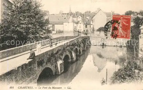 Chartres_Eure_et_Loir Le Pont du Massacre Chartres_Eure_et_Loir