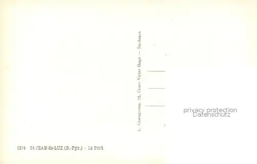 Saint Jean de Luz Le port Saint Jean de Luz